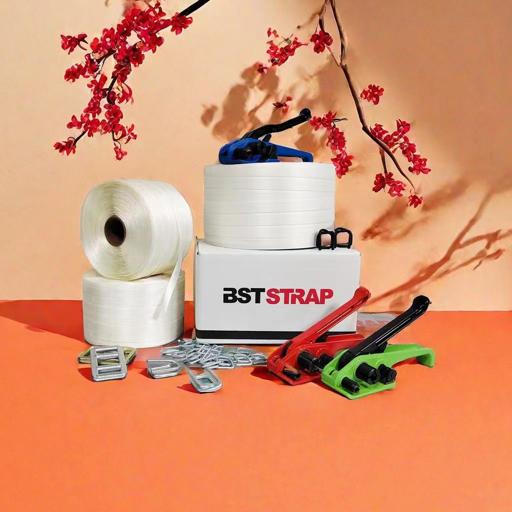 圧縮梱包機---リサイクルコンパクター用梱包ヒモ 25mm×400m巻